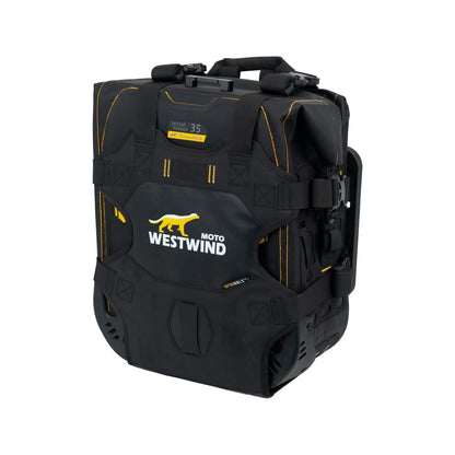 Hussar Panniers Set - Valigie Laterali Moto Semi - Rigide Impermeabili (30L/35L) - ENDURRAD