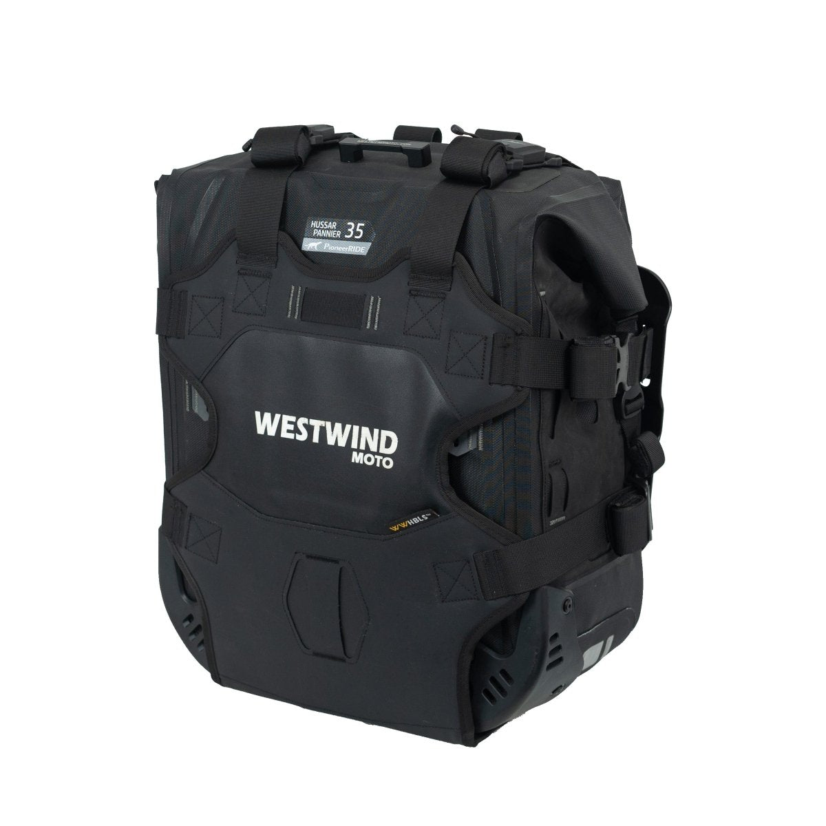 Hussar Panniers Set - Valigie Laterali Moto Semi - Rigide Impermeabili (30L/35L) - ENDURRAD