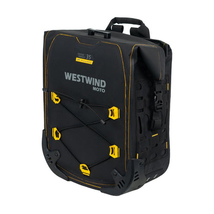 Hussar Panniers Set - Valigie Laterali Moto Semi - Rigide Impermeabili (30L/35L) - ENDURRAD