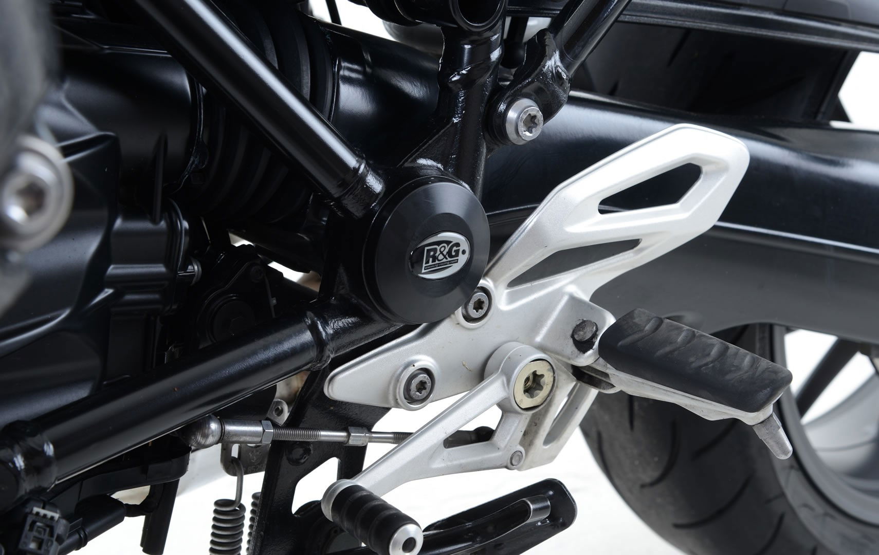 Inserto protezione telaio, SET 7 pezzi, BMW R1200RS '15- / R1200R '15- / R1250RS Sport '19- / R1250R Sport '19-