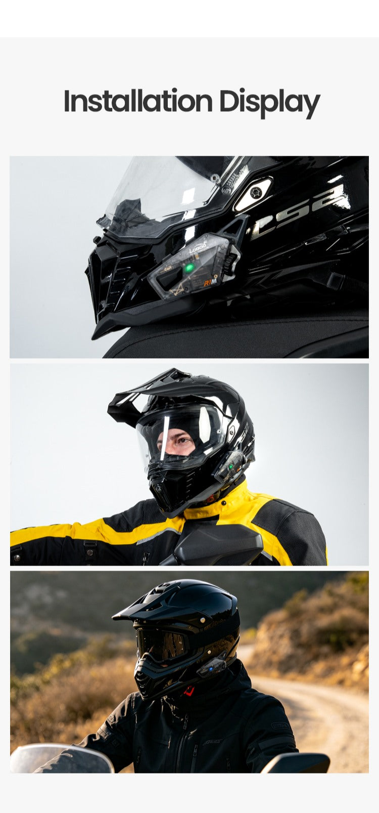 Integralhelm, Modularhelm oder Jethelm
