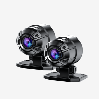 2er-Set 1080p-Motorradkameras mit Sony Starvis für das JADO S6-Display