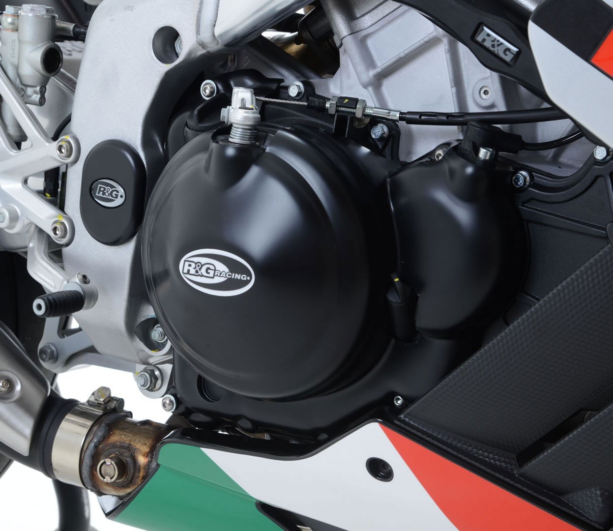 kit 2 pezzi (ECC0204BK-ECC0090BK) - prot.motore APRILIA RSV4RR '15- / RSV4RF / RSV4 1100 Factory '19-
