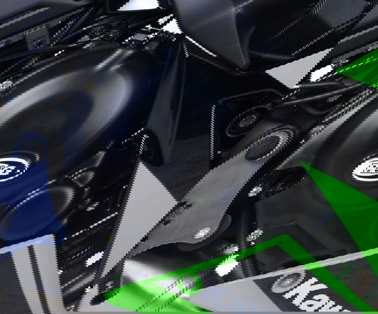 Kit 2 Pezzi ECC0225BK ECC0226BK Prot Motore Kawasaki Z650 Ninja 650 17 55077 Rg KEC0096BK - Endurrad