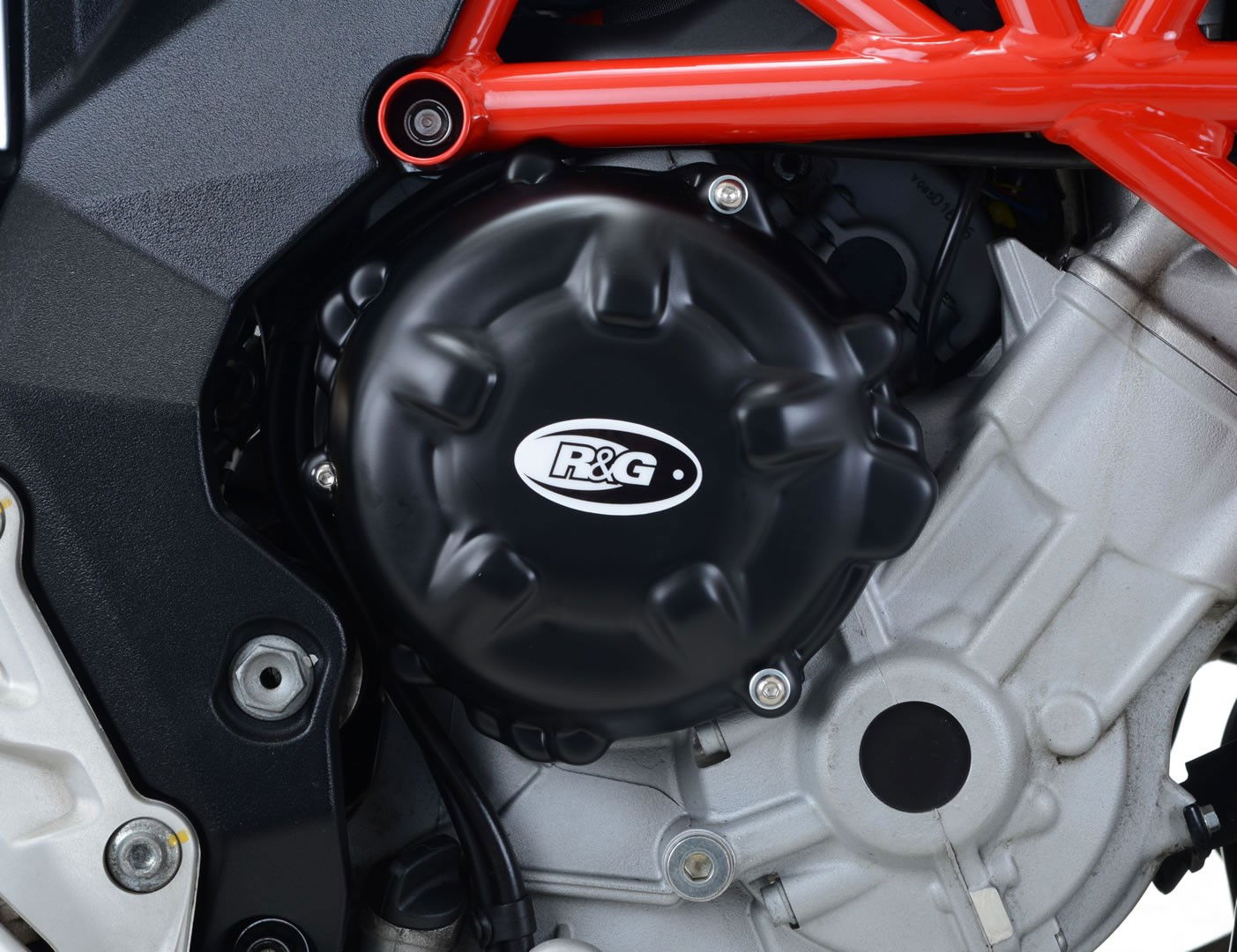 kit 2 pezzi (ECC0207BK-ECC0146BK) - prot.motore MV AGUSTA 800 Stradale / Turismo Veloce