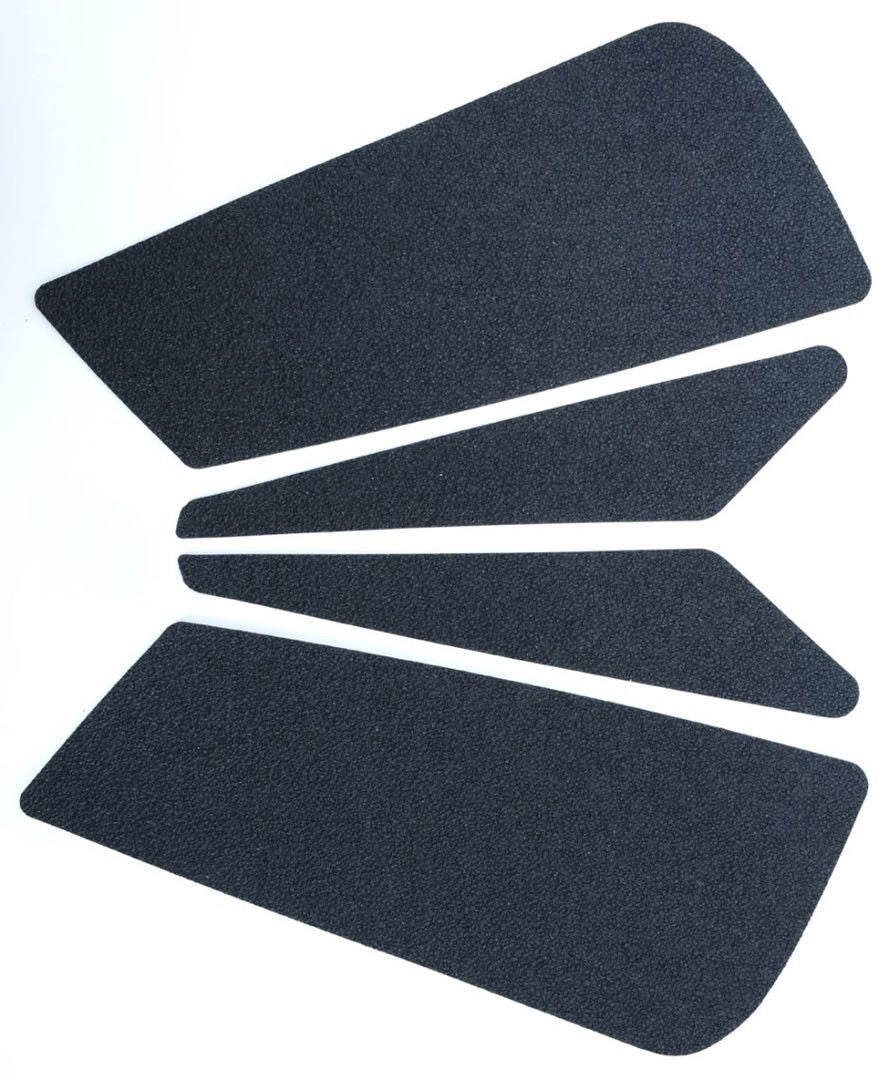 Kit 4pz.adesivi anti-scivolo serbatoio DUCATI 848/1098/1198/Streetfighter 09/14 - nero