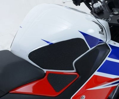 Kit 4pz.adesivi anti-scivolo serbatoio HONDA CBR300R - nero