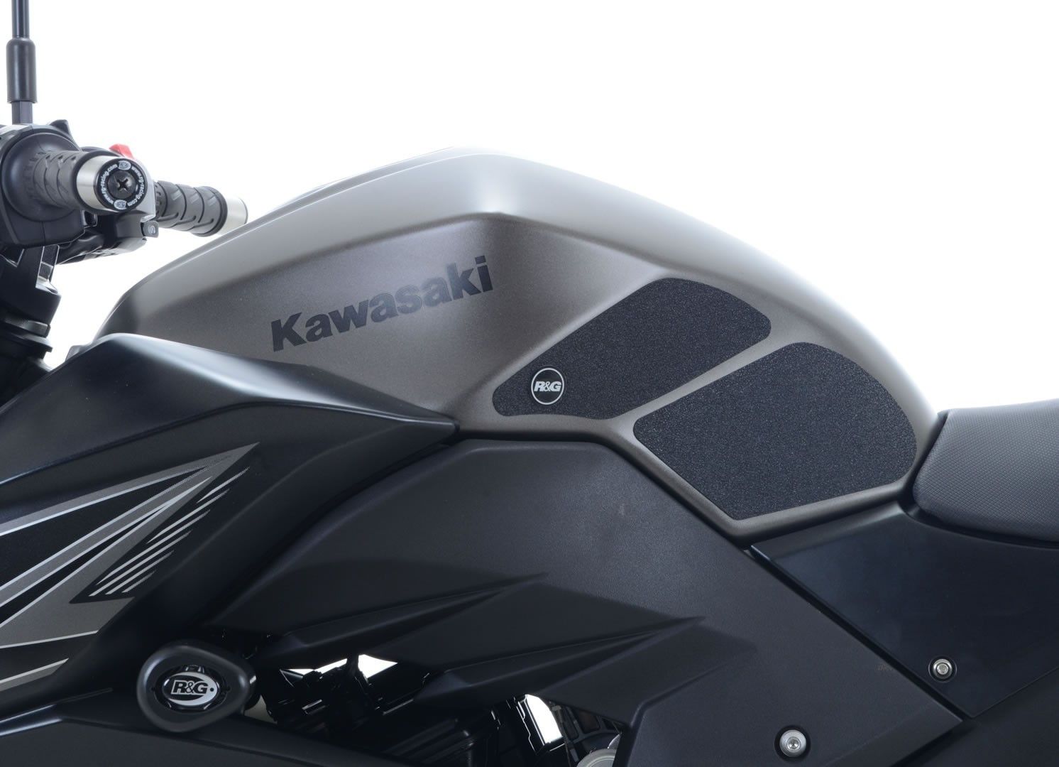 Kit 4pz.adesivi anti-scivolo serbatoio Kawasaki Ninja 250 '13-'17 / Ninja 300 '13- / Z300 & Z250 '13-'18