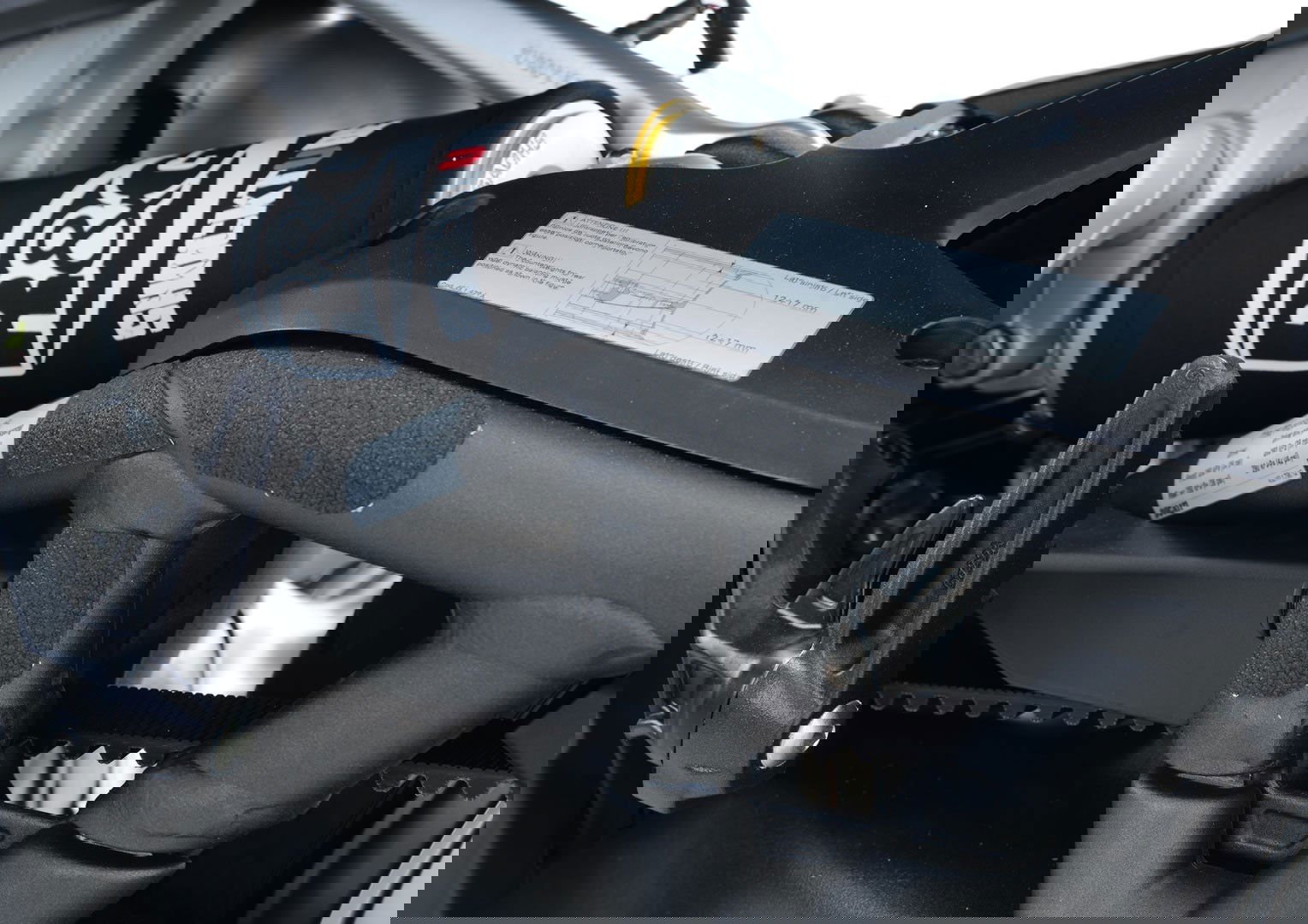 kit 4pz.adesivi anti-scivolo paratacco DUCATI X-Diavel / X-Diavel S - nero