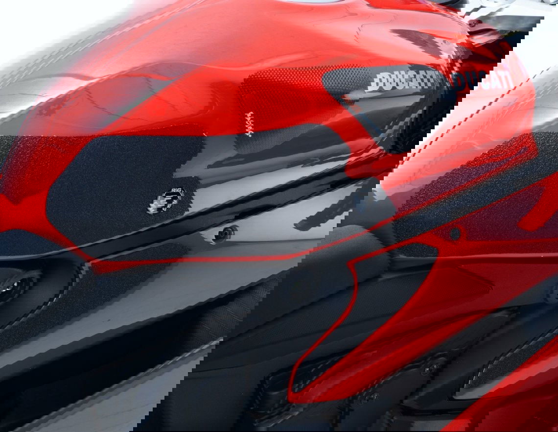 Kit 4pz.adesivi anti-scivolo serbatoio DUCATI 899/959/1199/1299/V2 PANIGALE - nero