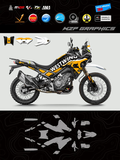 Kit Grafiche Vinile Protective - Adesivi Moto Enduro e Adventure Premium - ENDURRAD