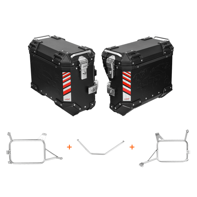 Seitenkoffer KOVE 800 X - LOBOO PIKE TRACKER - Endurrad.com