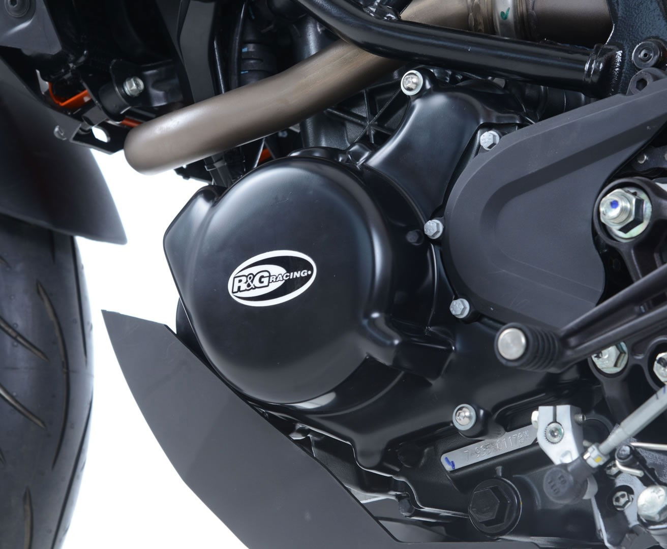 Protezione motore sinistra KTM DUKE 125/200 '17- / RC 125 '17- R&G