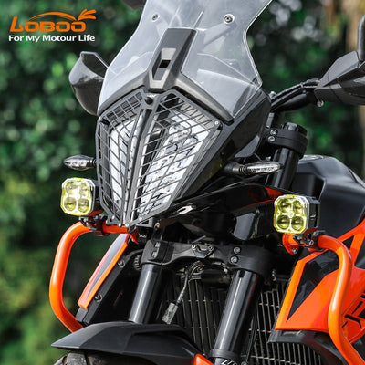 Faretti moto LOBOO L12T – dettaglio 2