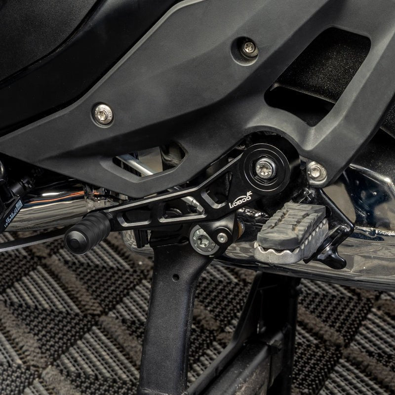 CNC-gefräster Schalthebel aus Aluminium für BMW R1300GS - Endurrad.com
