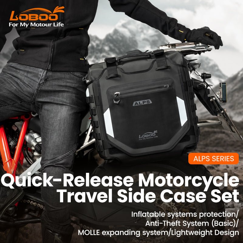 Borse per crash bar LOBOO per BMW R1200GS / R1250GS – dettaglio 2