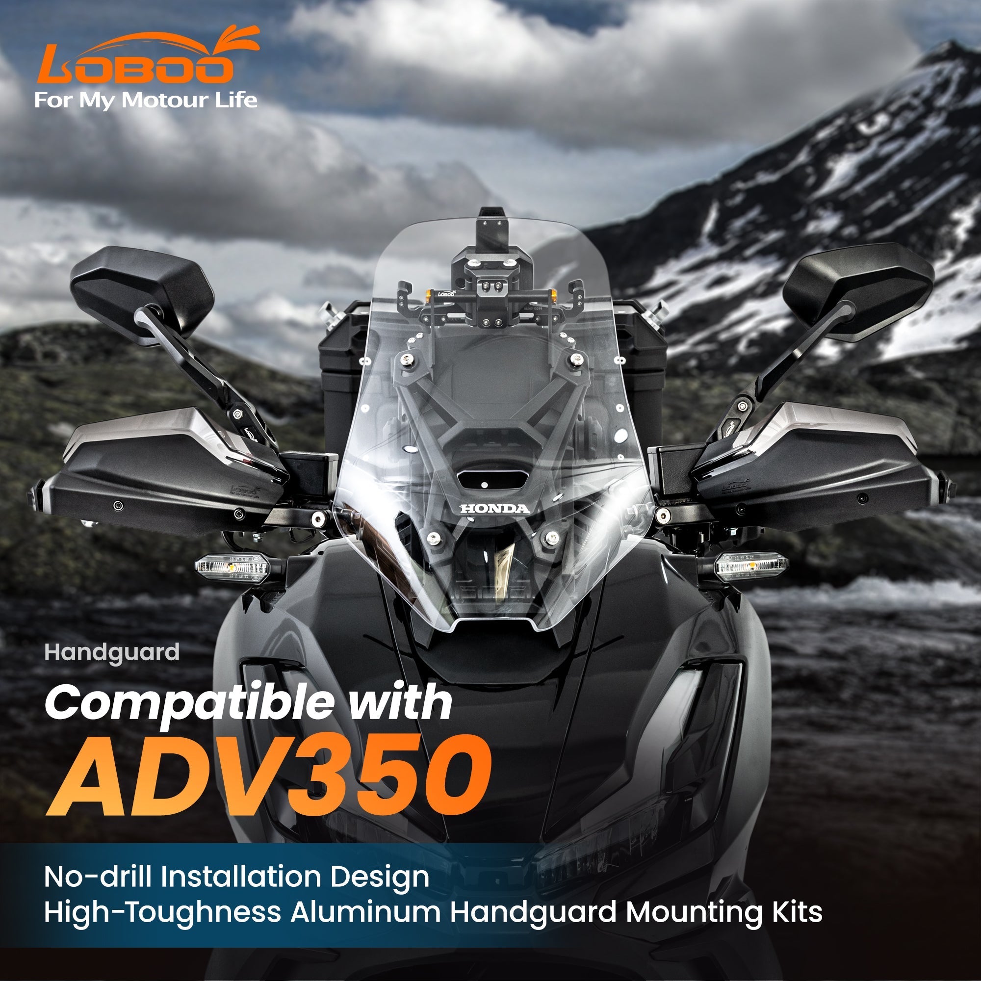 Paramani LOBOO per Honda ADV350 – dettaglio 1