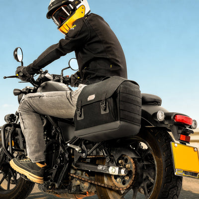 Borsa laterale LOBOO BCB12BK per Honda CM500 Compatibile – dettaglio 12