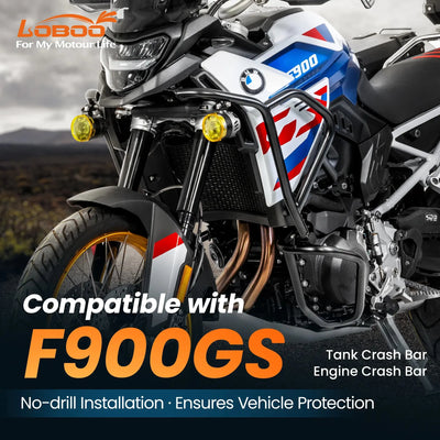 Paramotore LOBOO CHG025S per BMW F900GS – dettaglio 1