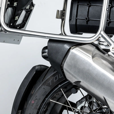 Protezione delle valigie dal calore dello scarico sulla BMW R 1300 GS