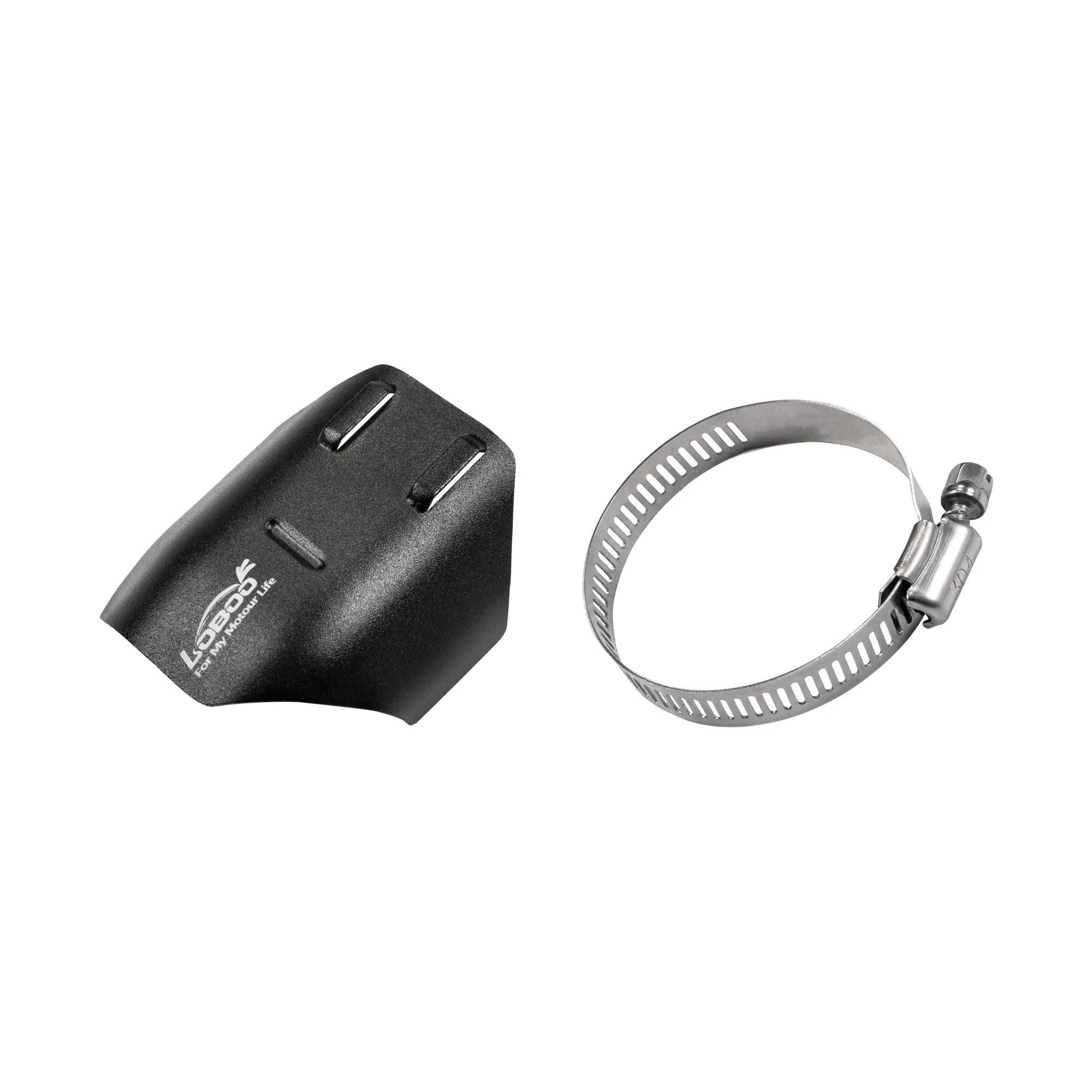 Deflettore di scarico LOBOO CPQ131 su BMW R 1300 GS Adventure, vista laterale