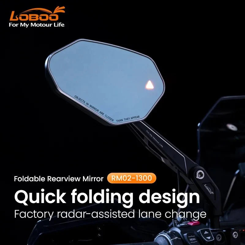 Specchietti retrovisori LOBOO RM02 per BMW R1300GS / R1300GS ADV – dettaglio 3