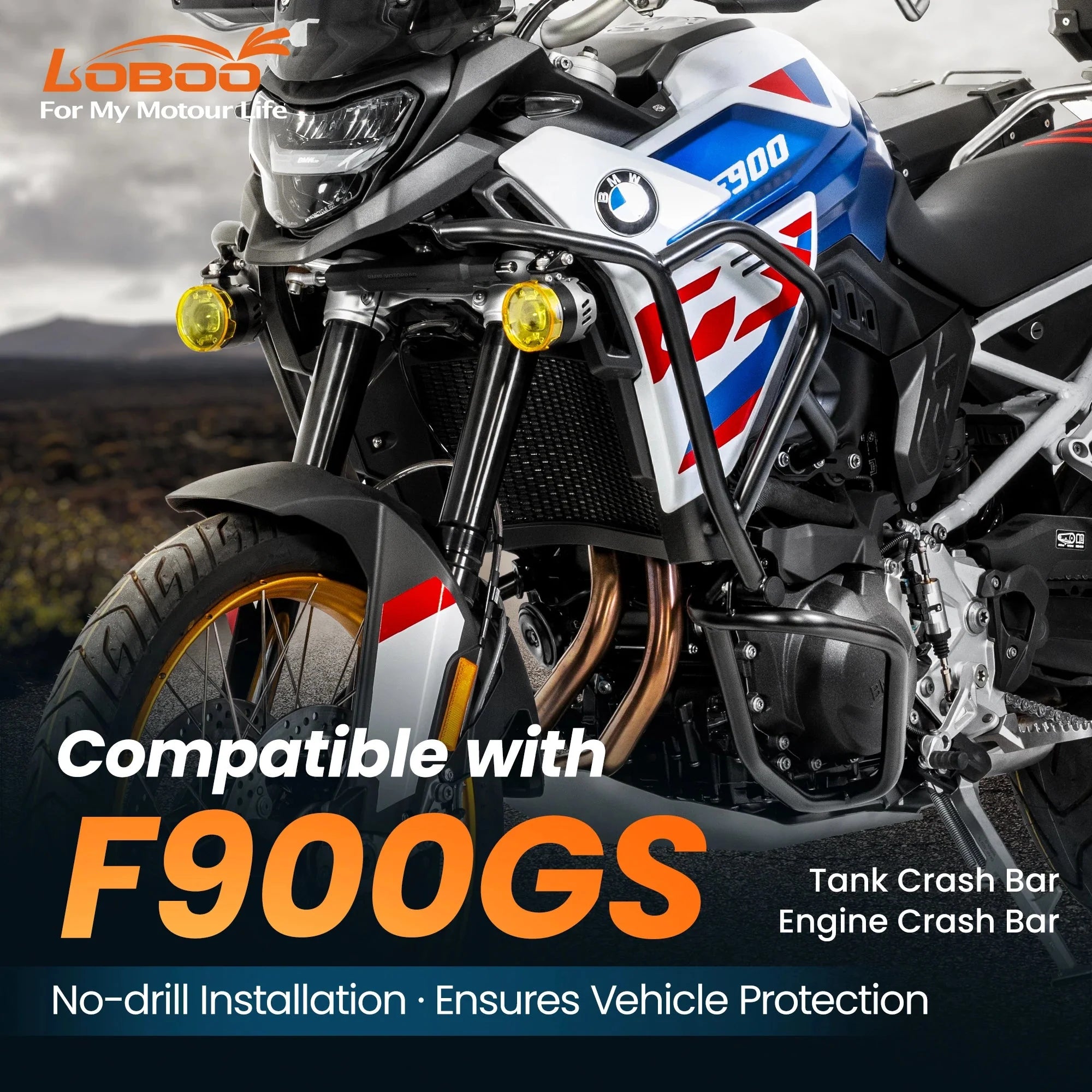 Paramotore LOBOO per BMW F900GS Year – dettaglio 1