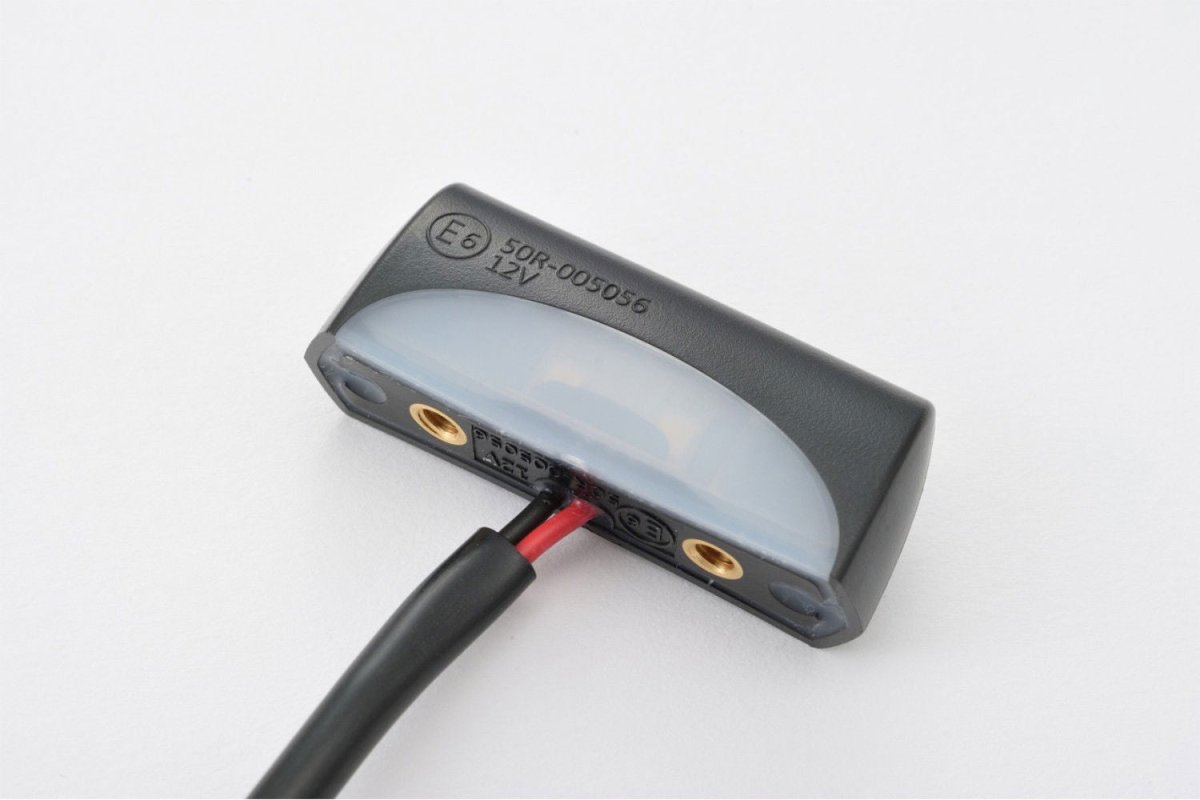 Luce targa universale in ABS M4xP0.7 - E - mark | 88857 - r24088 - ENDURRAD