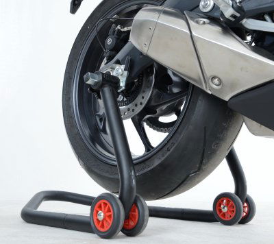 Nottolini cavalletto, M10 x 1.5 (KTM e Ninja 650/Z650), grigio titanio