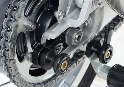 Nottolini cavalletto posteriore tipo Offset per Triumph Thruxton 1200 / 1200R / Street Twin 900 / Speed Twin '19- / Scrambler 12