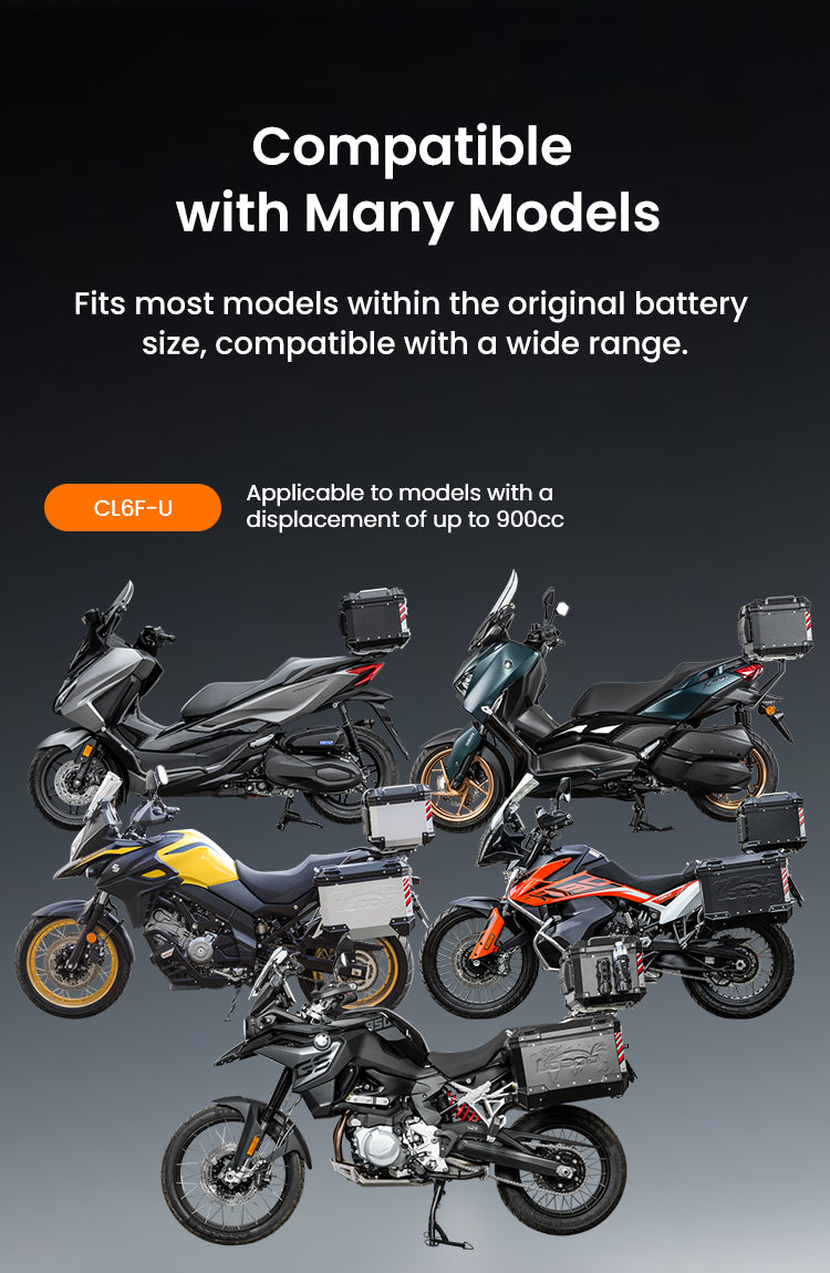 CL6F-U: Motorrad bis 900 cm³