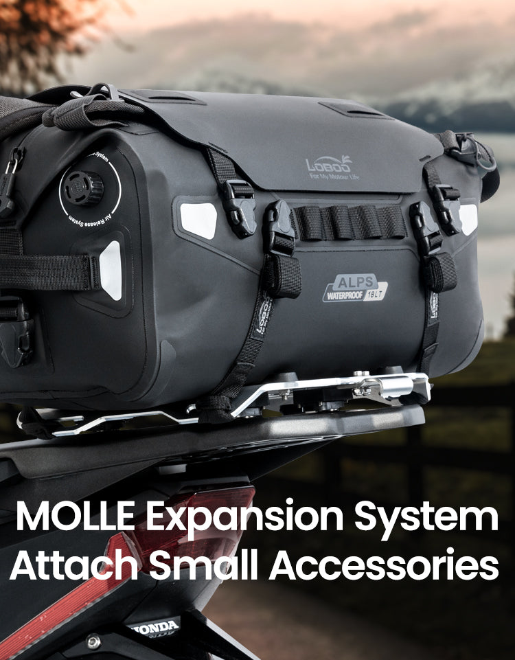 MOLLE-Gurte für alles, was du hinzufügen möchtest