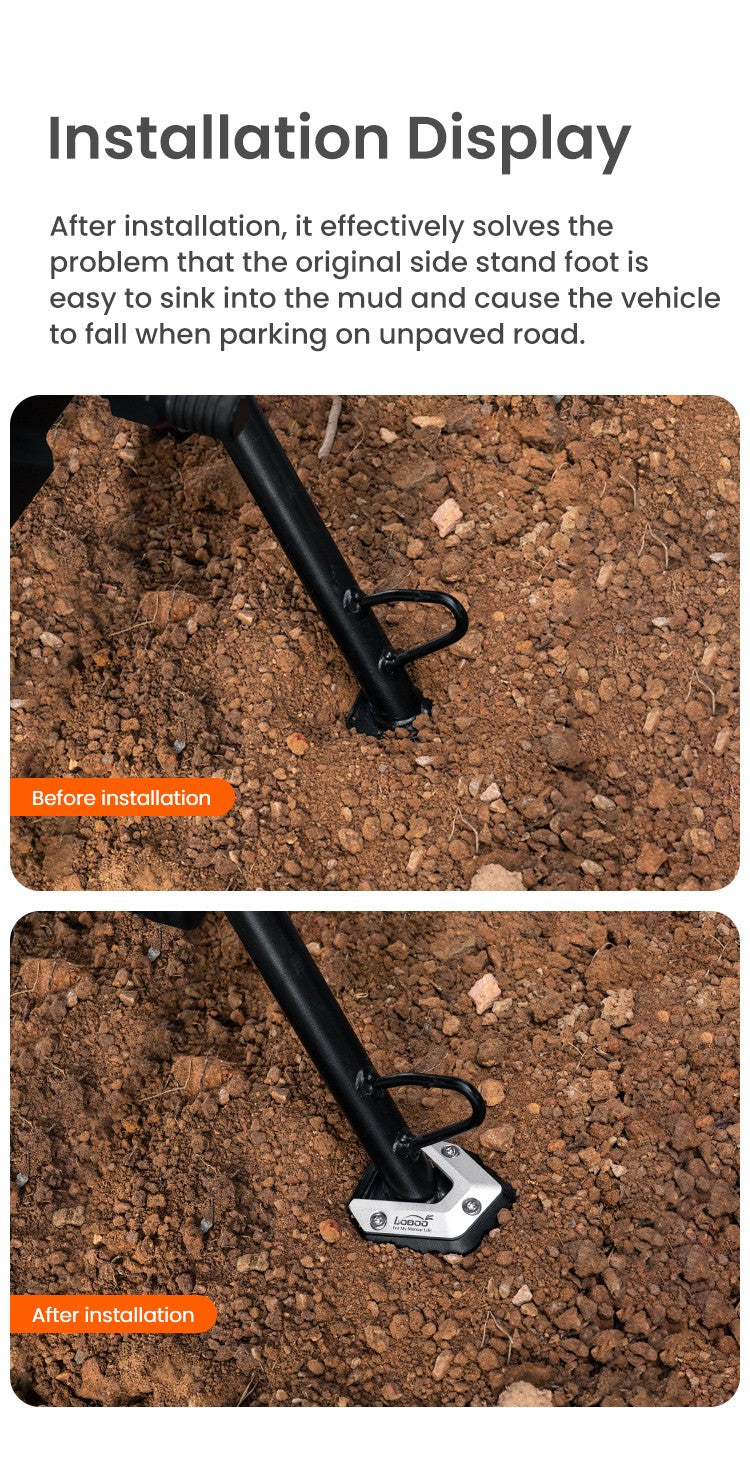 Vorher und nachher auf demselben Grundstück