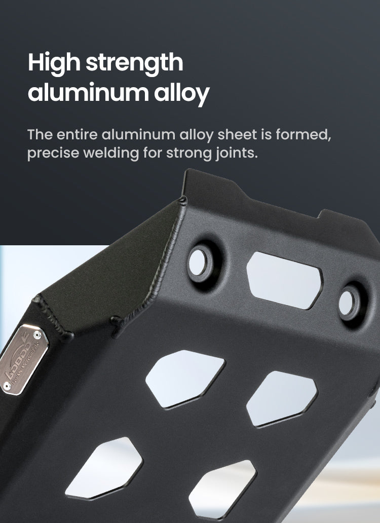 Aus einem Stück geformtes Aluminiumblech