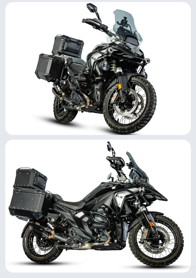 Das komplette Motorrad