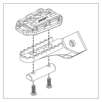Fußrasten für BMW-Motorräder – Endurrad.com