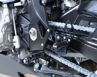 Pedane poggiapiedi moto Bmw S1000RR versione racing e stradale