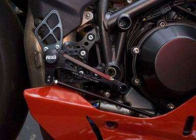 Pedane poggiapiedi per moto Ducati 848 / 1098S / R / 1198 solo versione stradale