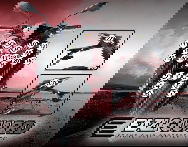 Pellicola adesiva per moto Kawasaki Ninja 250/400 2018-2020