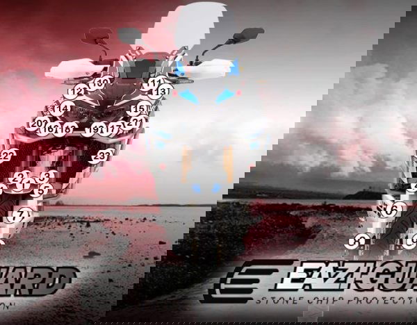 Pellicola protettiva kawasaki zx10r 2016-2018