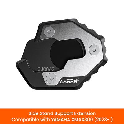 Compatibilità CJC862: Side Stand Support Extension per Yamaha XMAX 300 dal 2023