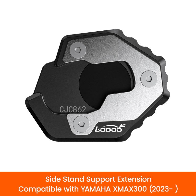Compatibilità CJC862: Side Stand Support Extension per Yamaha XMAX 300 dal 2023