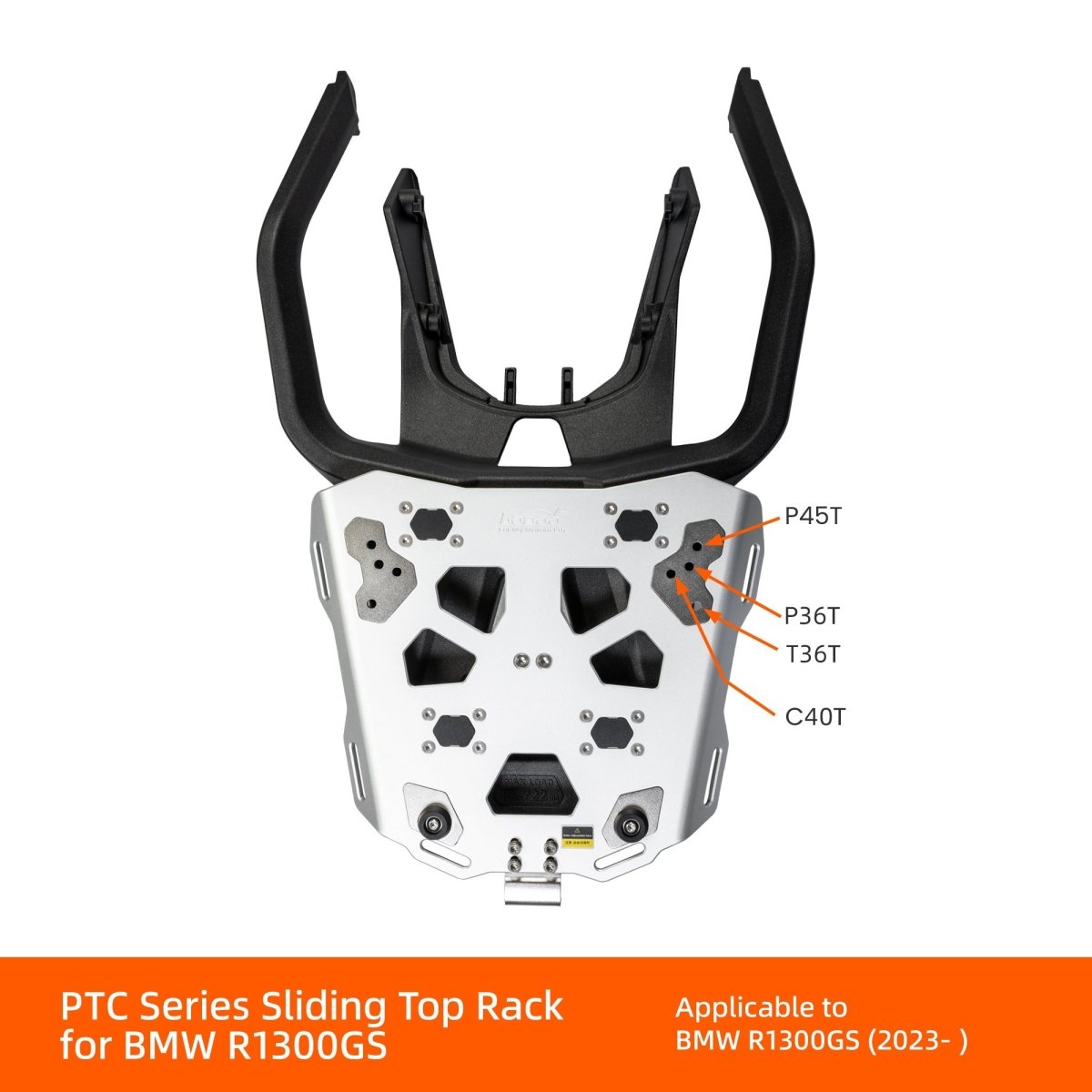Topcase-Platte / Heckrahmen BMW R 1300 GS - Endurrad.com