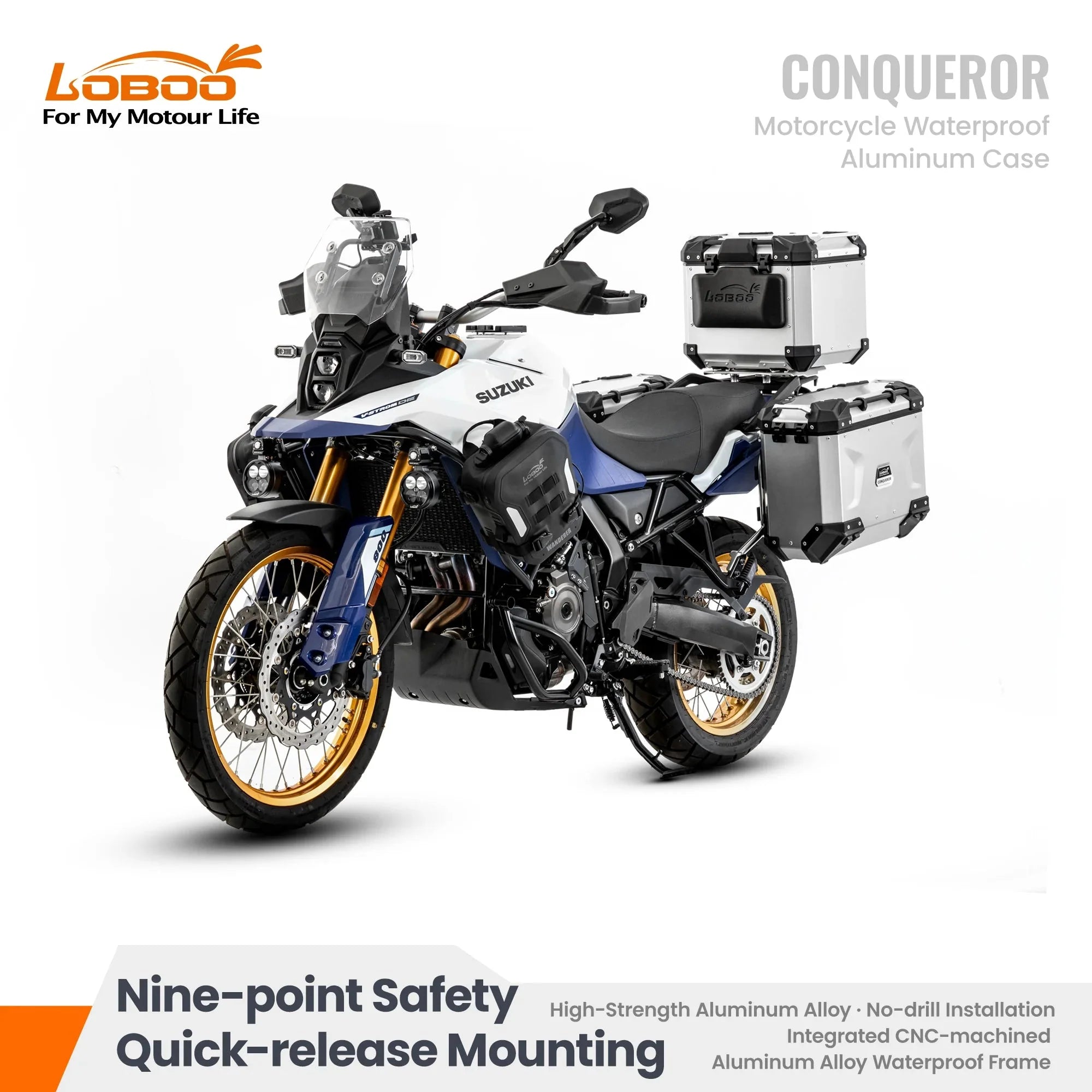 Valigie moto LOBOO – dettaglio 14