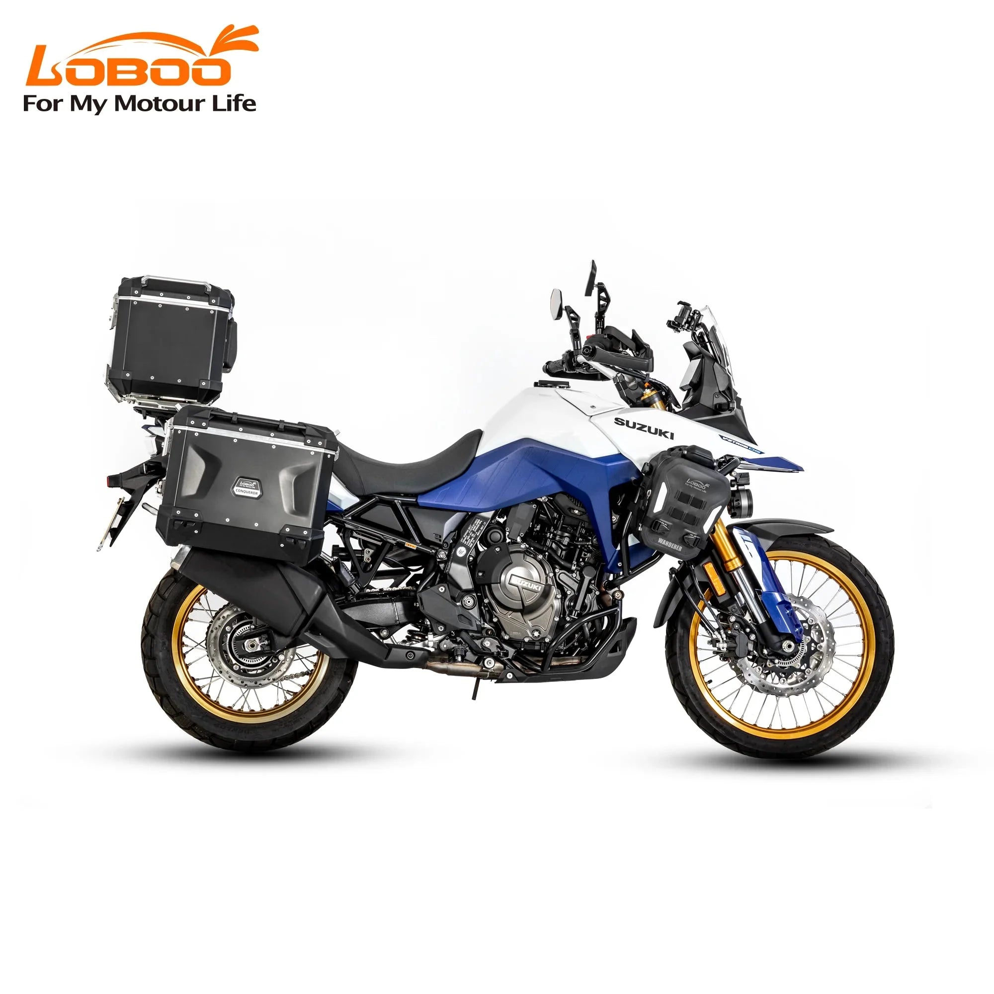 Valigie moto LOBOO – vista principale