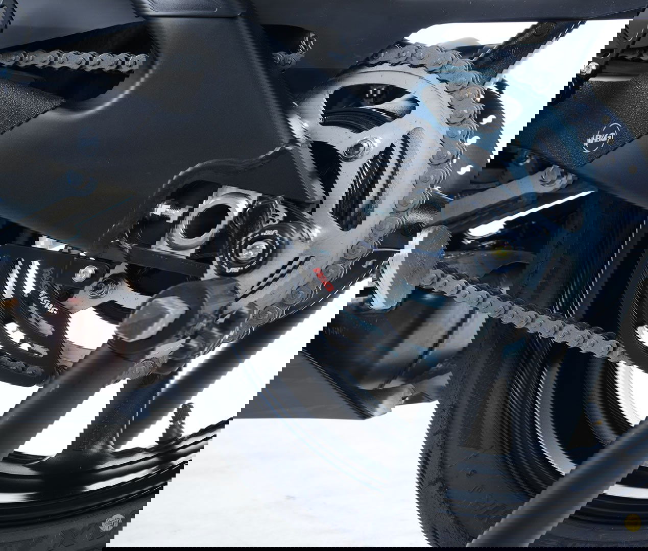 Pinna Sicurezza Catena Per Yamaha Yzf R6 17 R G 18445 Rg TG0014BK - Endurrad