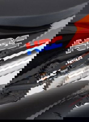 Placchette copri fori poggiapiedi posteriori (paio), Honda CBR600RR '07-