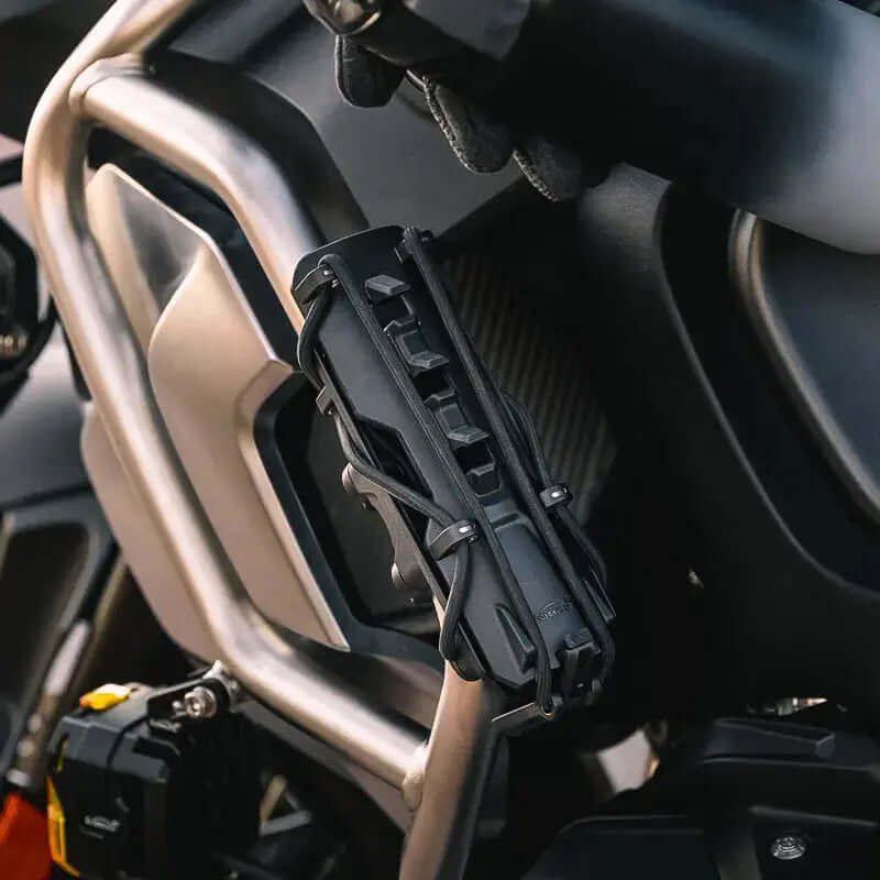 Flaschenhalter für Motorradreisen – Endurrad.com