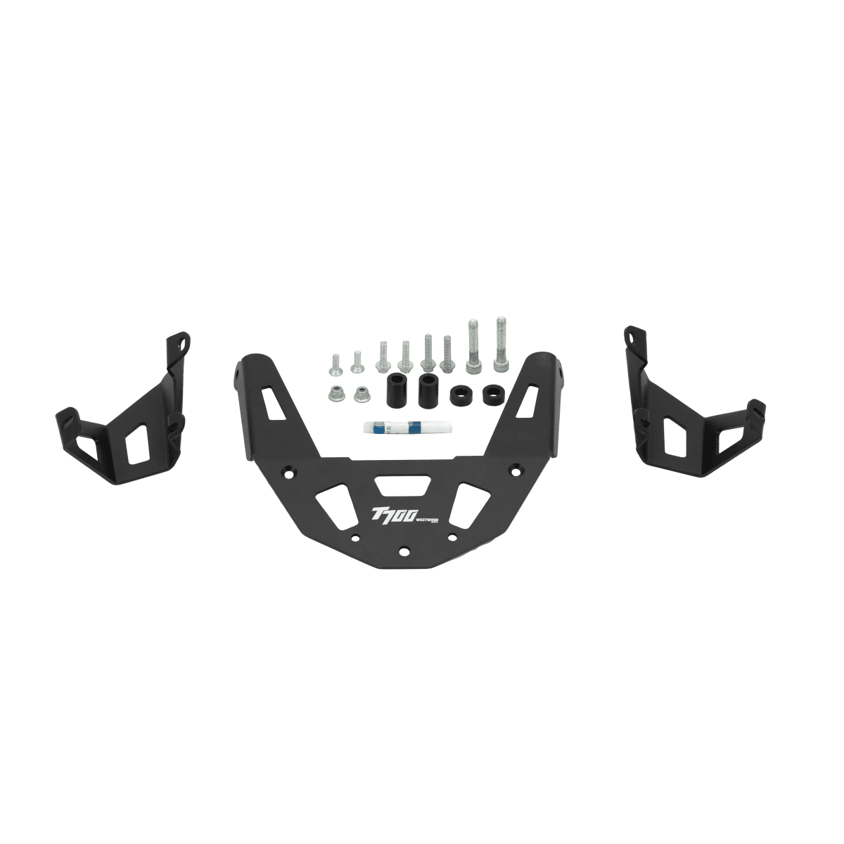 Portapacchi Posteriore YAMAHA T700 per Serie RW - Piastra di Supporto Soft Luggage - ENDURRAD