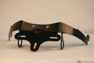 Portatarga Kawasaki Versys 650 06 09 5666 Rg LP0039BK - Endurrad